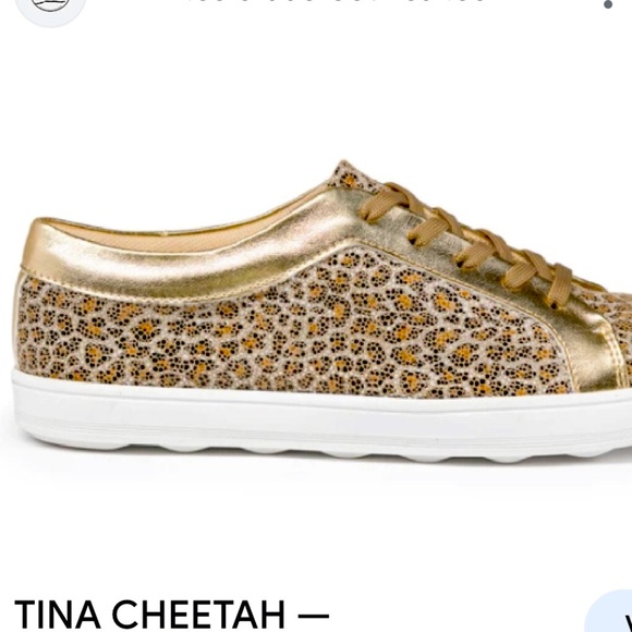Cofi Shoes - Cofi Tina Cheetah sneakers.